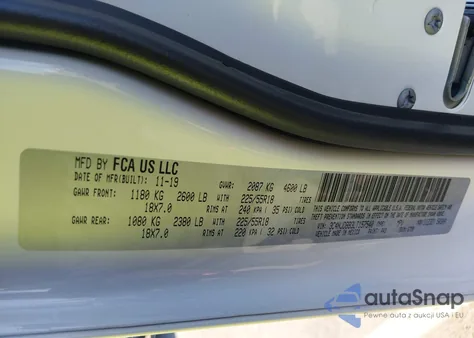 2020 Jeep Compass Altitude 4X4 from USA, damaged, VIN 3C4NJDBB3LT157540